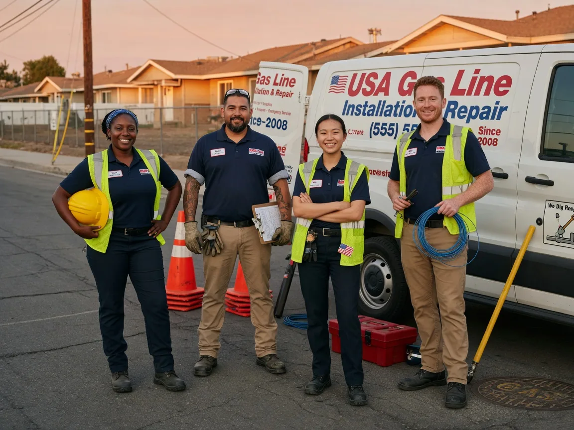 Gas Line Installation company in Cibolo, TX